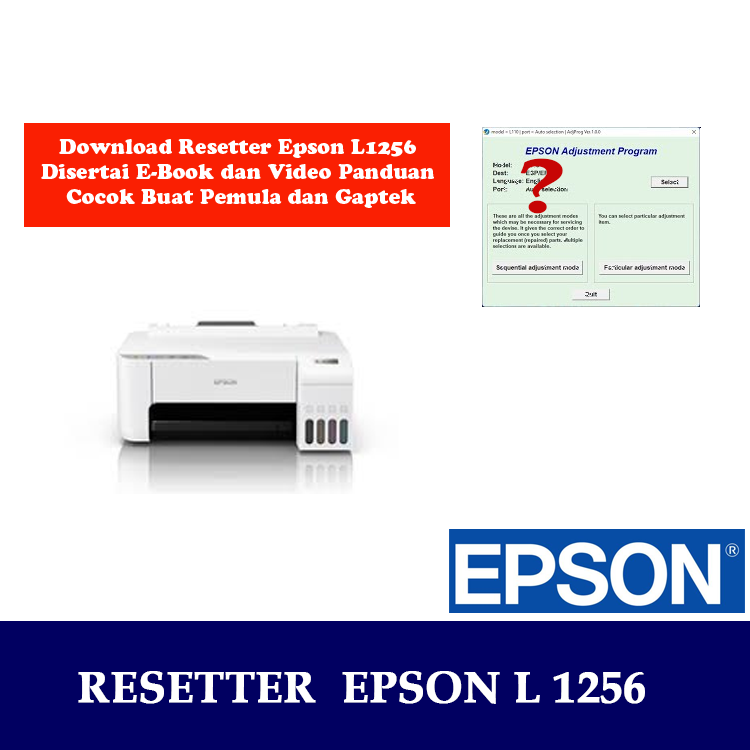 Download Resetter Epson L1256