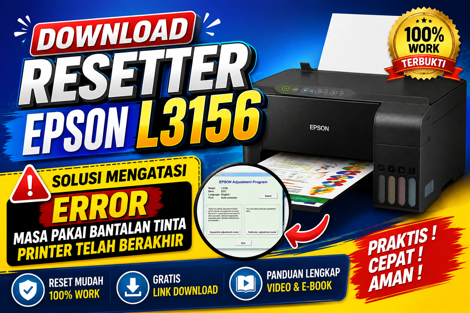 Download resetter Epson L3156