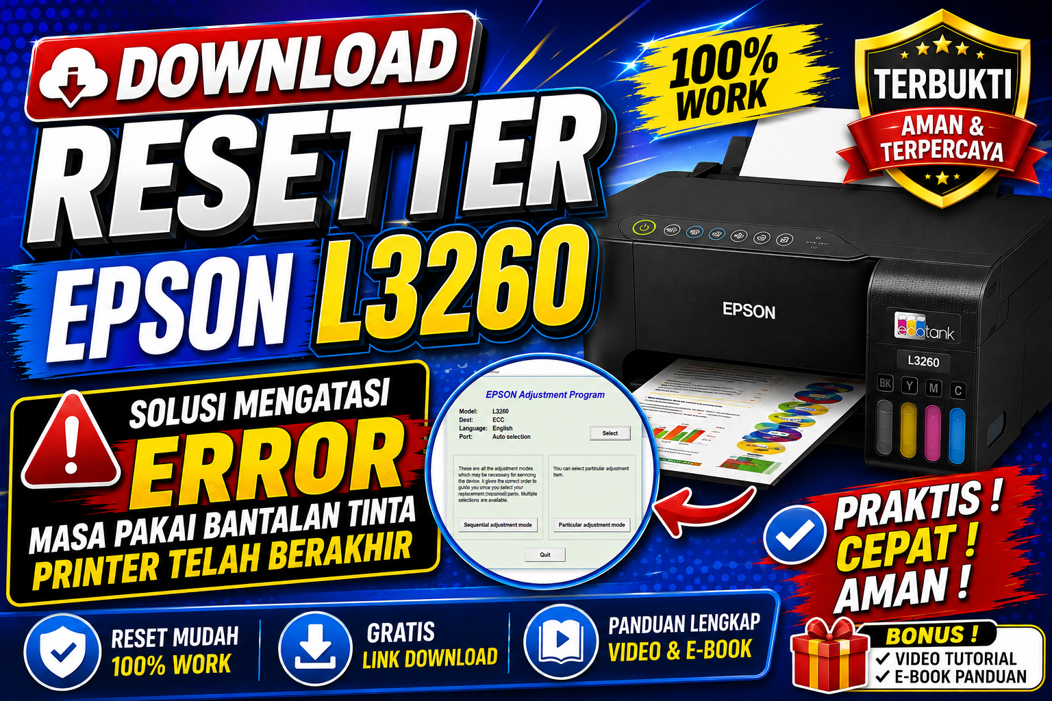 Download resetter Epson L3260