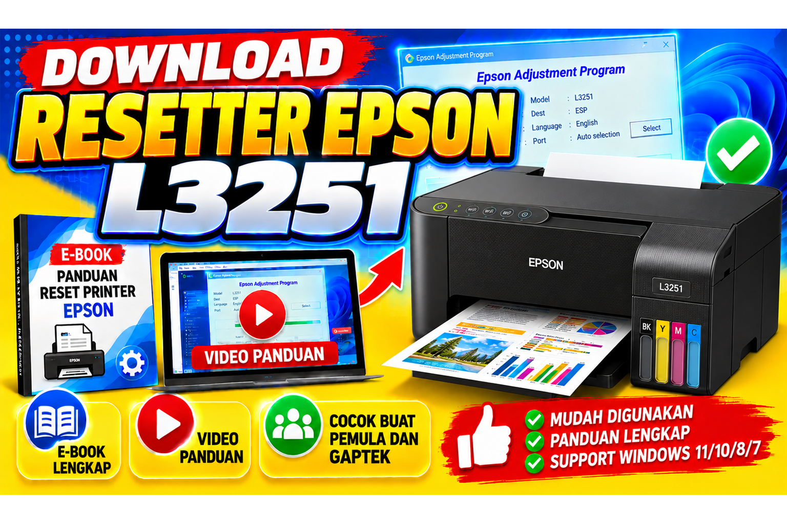 Download Resetter Epson L3251 final