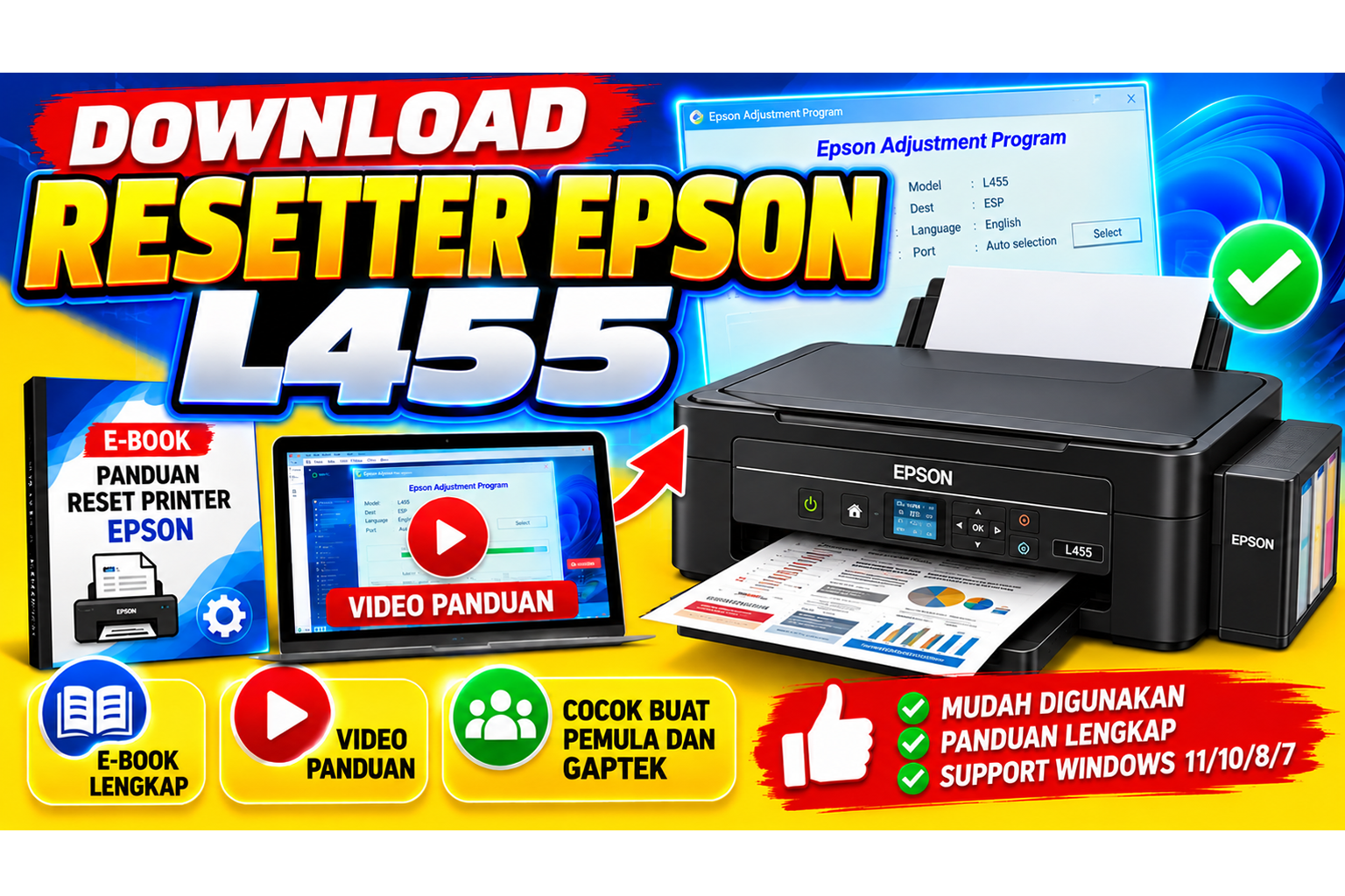 Download Resetter Epson L455 final