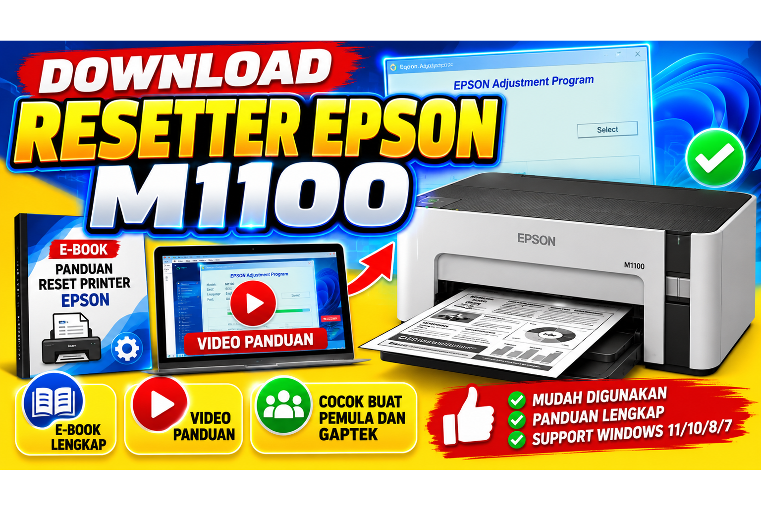 Download Resetter Epson M1100 final